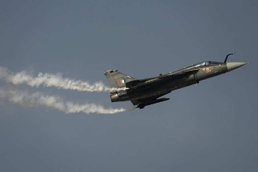 An Indian Air Force HAL Tejas
