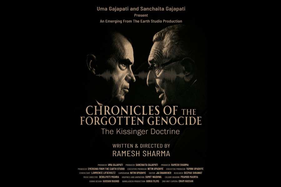 The poster of 'Chronicles of the Forgotten Genocide: The Kissinger Doctrine'