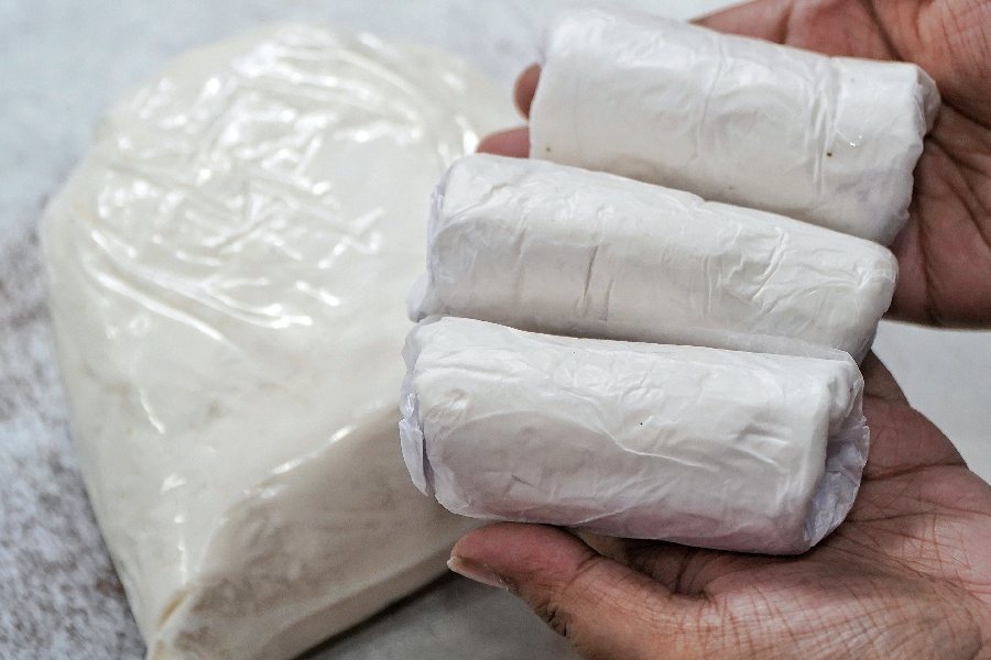 Aligarh butter is sold in 1kg, 500g and 100g packs