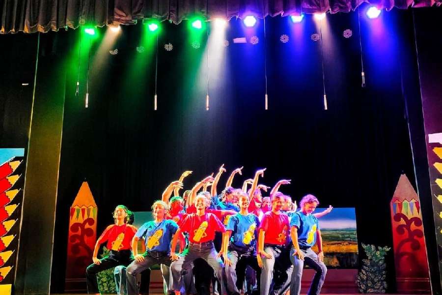 A scene from 'Gangs of Pencilpur', that brought five schools together