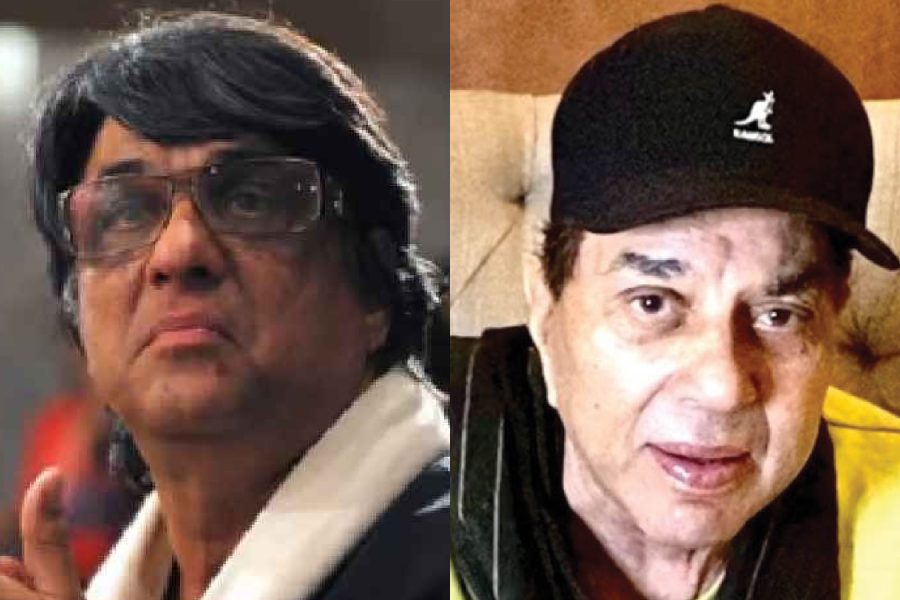 Mukesh Khanna, Dharmendra