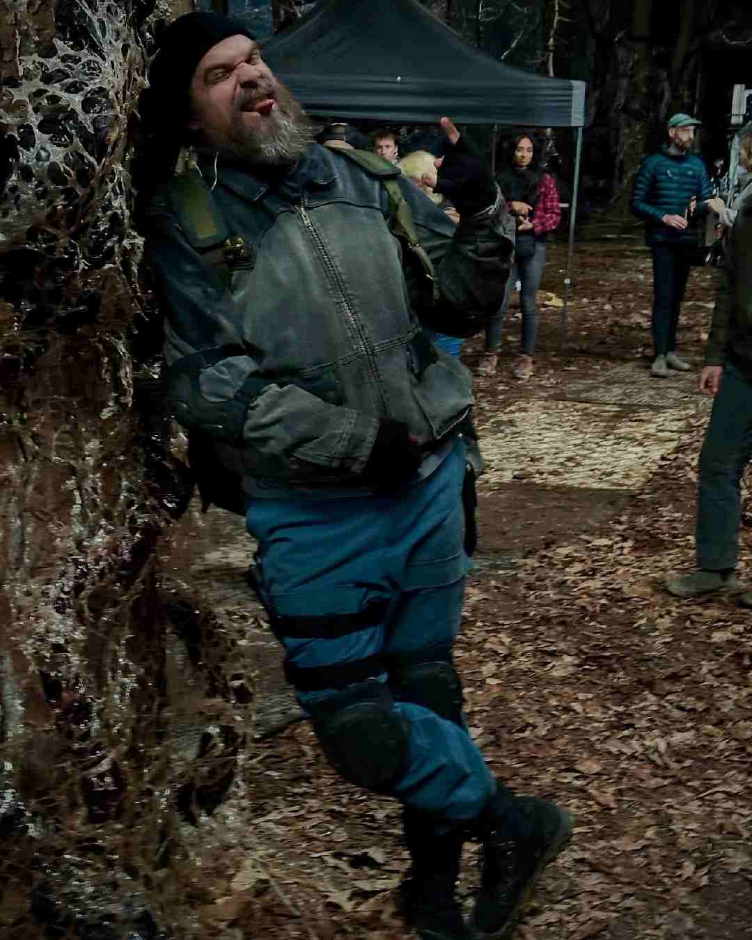 David Harbour essays the role of police officer Jim Hopper in the sci-fi series set in the fictional town of Hawkins.