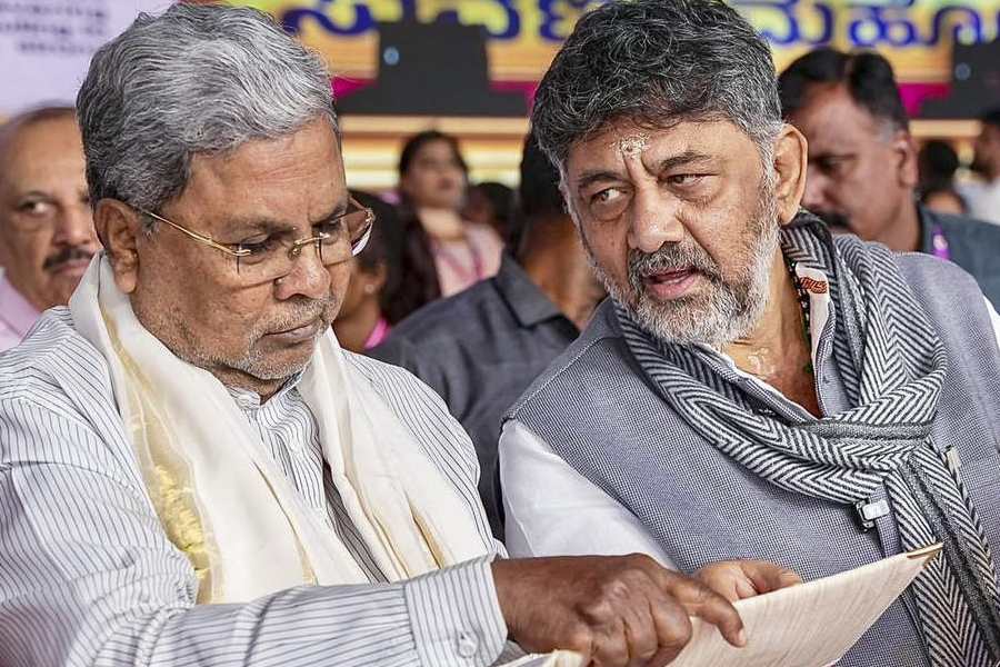 Siddaramaiah and D.K. Shivakumar