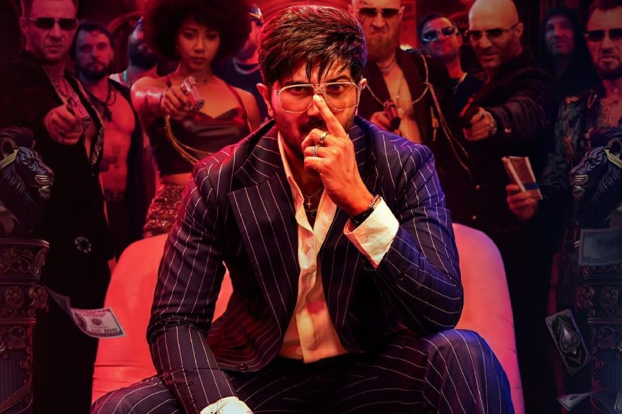 Dulquer Salmaan in a poster of 'I'm Game'