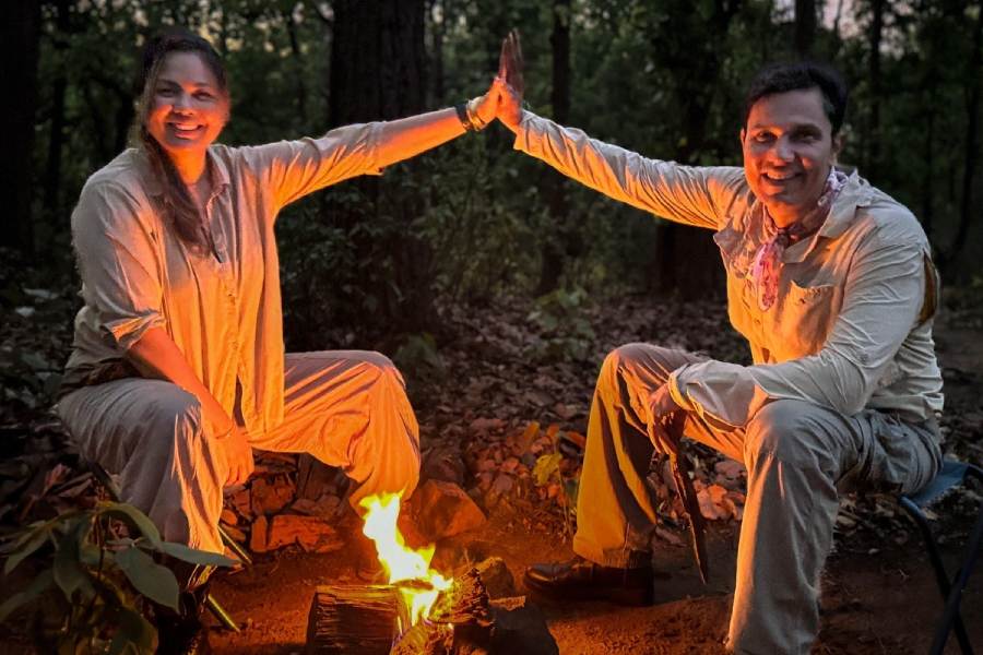 Lin Laishram and Randeep Hooda