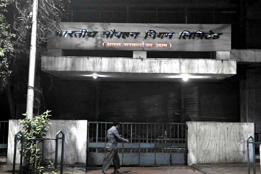 The Shipping Corporation building on Strand Road.