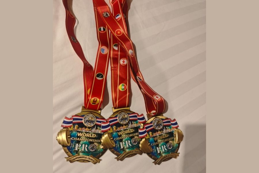 Aditi’s medal haul