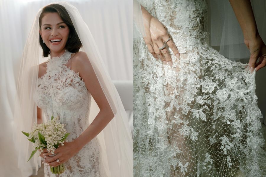 The 33-year-old singer tied the knot on September 27