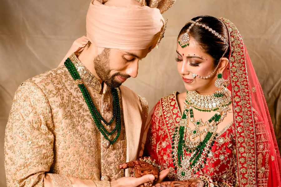 Avika Gor and Milind Chandwani