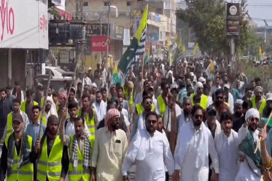 Protests intensify in Pakistan-occupied Kashmir.