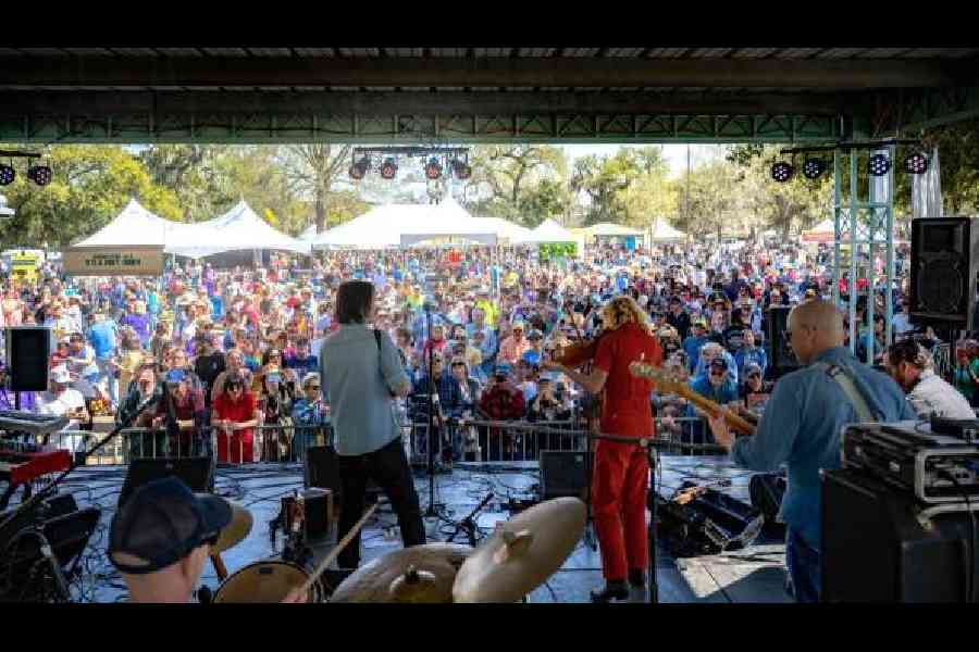 Music festival in Lafayette, Louisiana