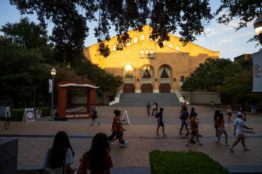 The University of Texas campus in Austin, August 24, 2025.
