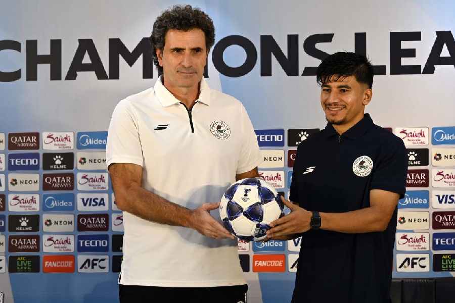 Mohun Bagan coach Jose Molina.