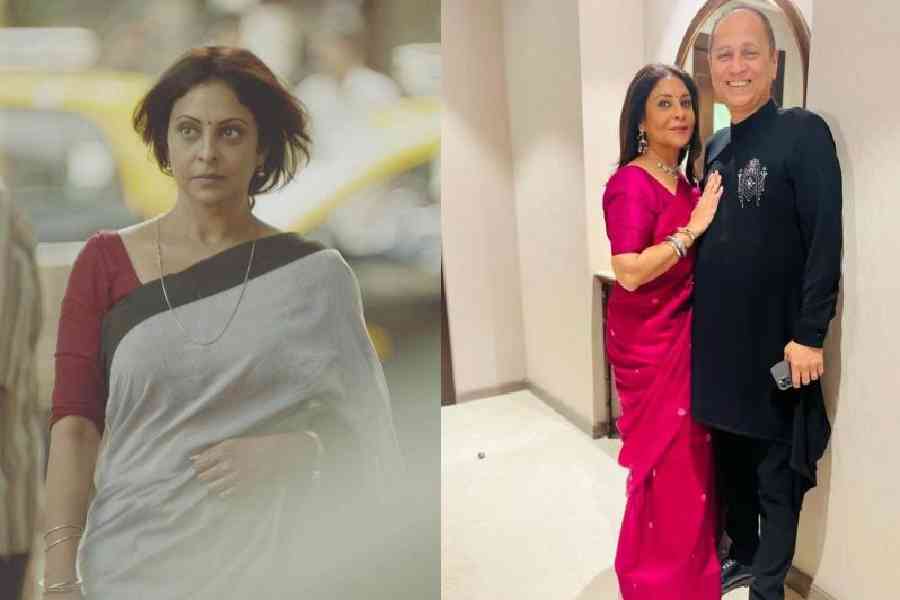 Once Again, Shefali with husband Vipul Amrutlal Shah