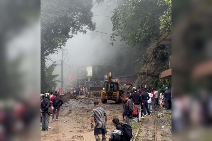 Authorities and locals work hand-in-hand to clear a path 