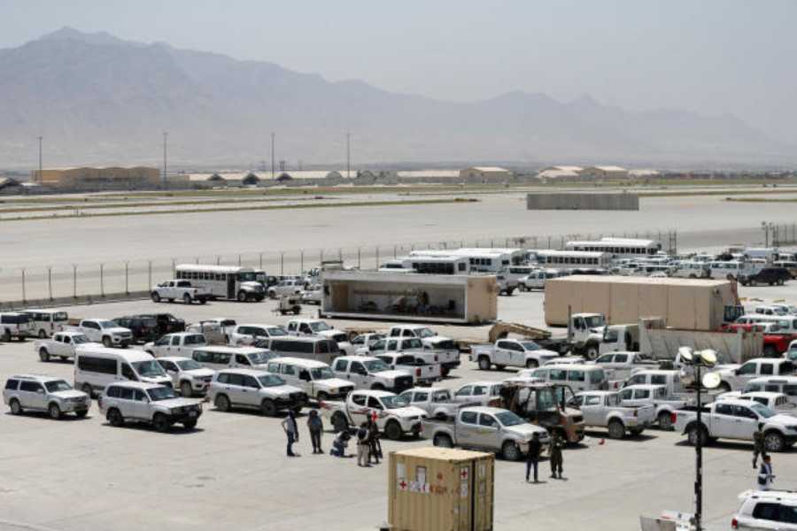 The Bagram airbase.
