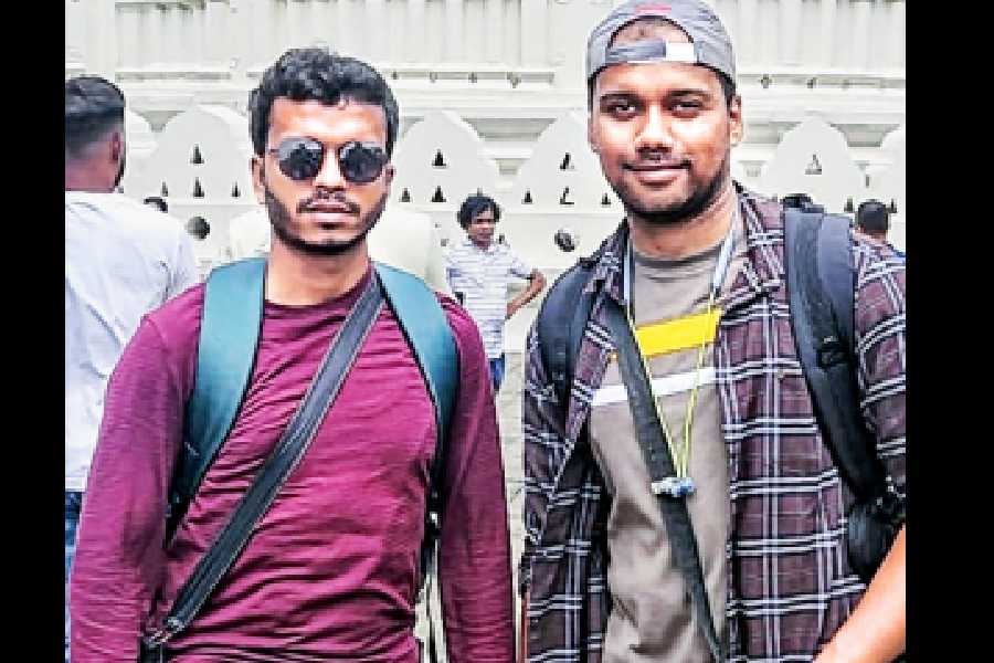 Kumaresh Nayak  (left) and Nihar Ranjan Nanda