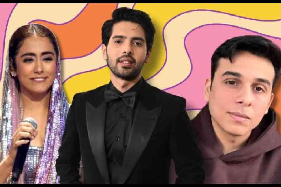 (Left to right) Jonita Gandhi, Armaan Malik and Anuv Jain