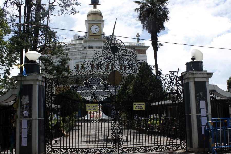The Gorkha Rangamanch Bhavan in Darjeeling.