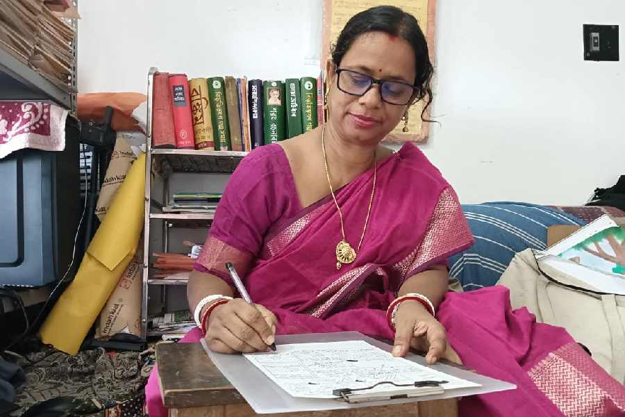 WONDER LAND: Kumkum Naiya (above) is the creator of Didar Golpo, now in its fifth year.