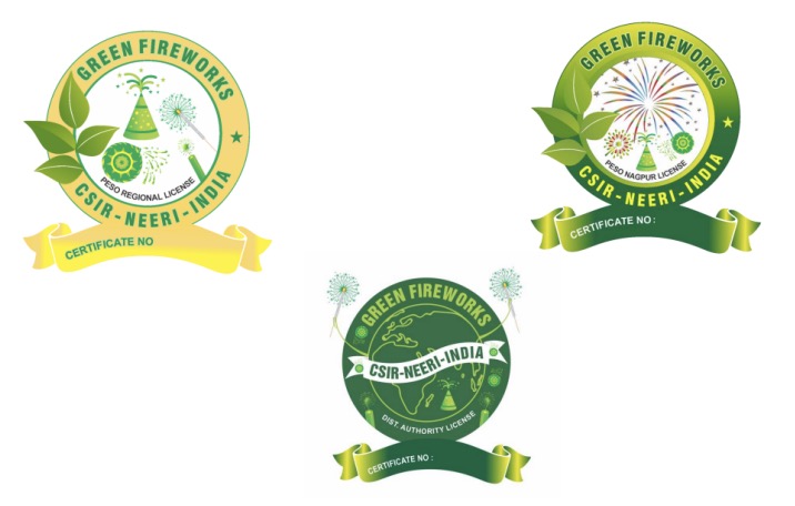 CSIR-NEERI logo will be present on all green crackers