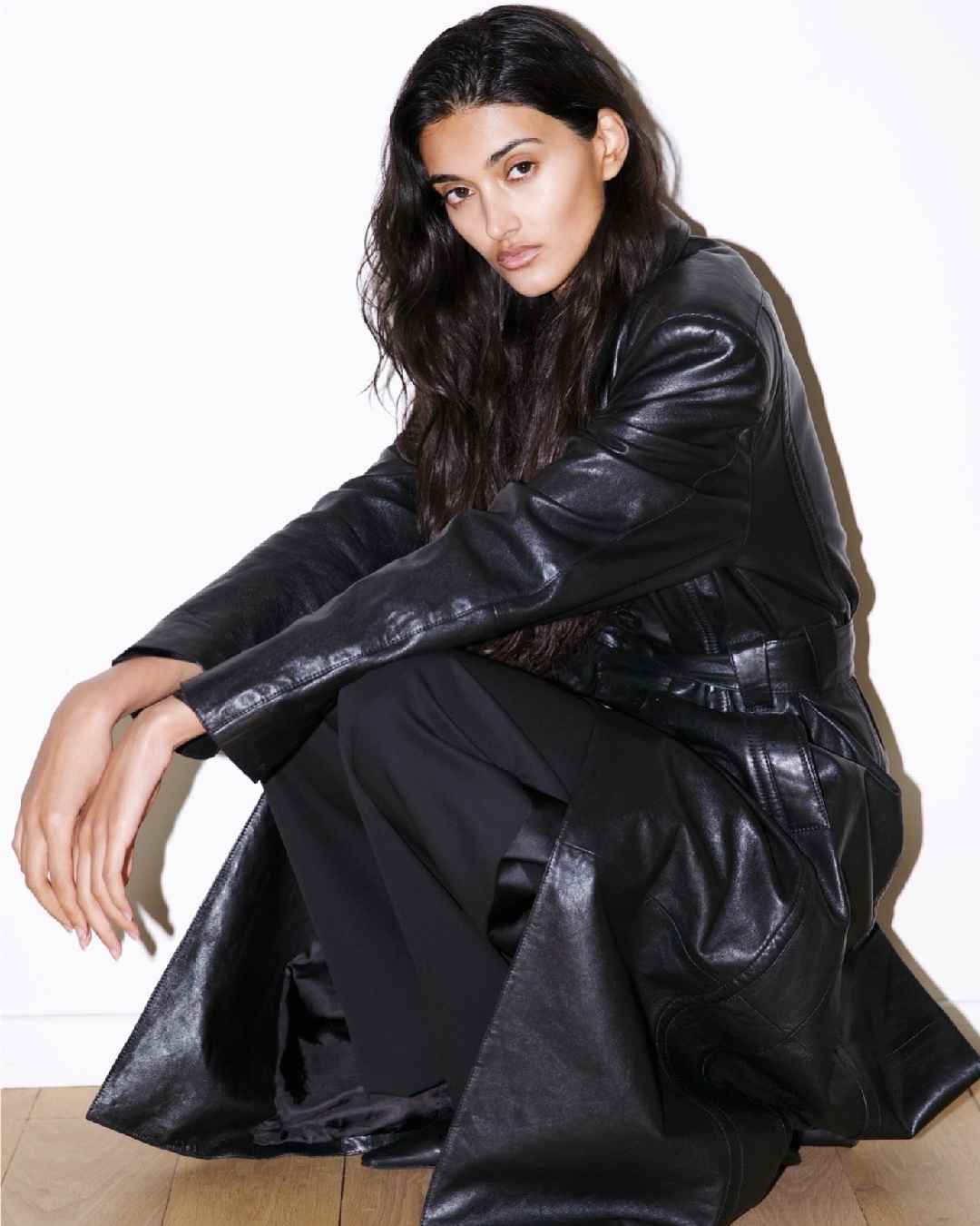 Neelam Kaur Gill, the only Indian-origin model to have walked the ramp at Victoria’s Secret Fashion Show in New York on Wednesday, turned heads in a shimmering pink set on the runway.