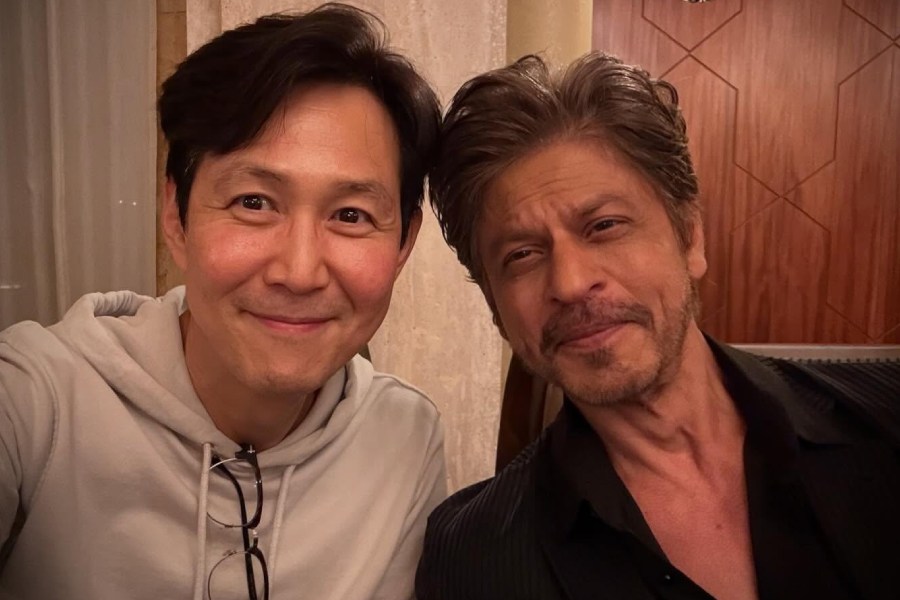 squidgame actor meets srk