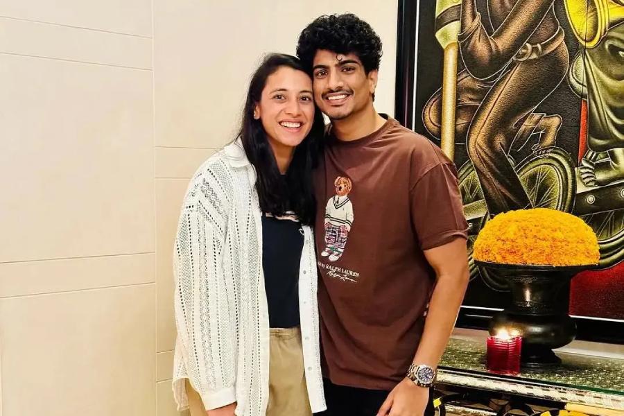 Palash Muchhal and Smriti Mandhana