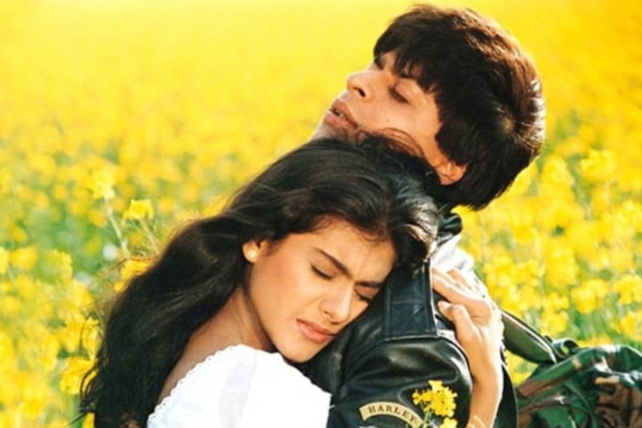 A poster of ‘Dilwale Dulhania Le Jayenge’