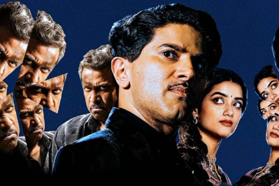 A poster of ‘Kaantha’