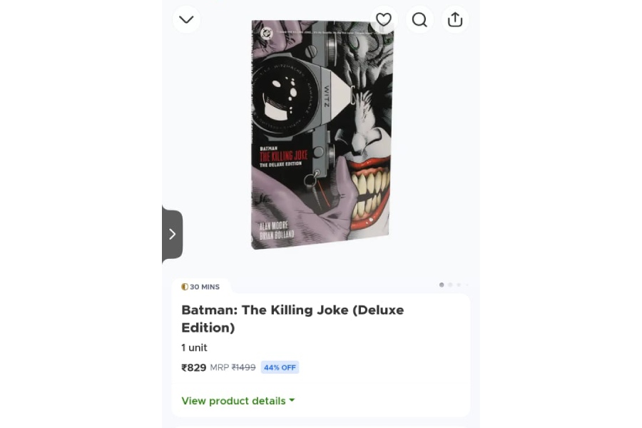 Deluxe edition of 'Batman: The Killing Joke'