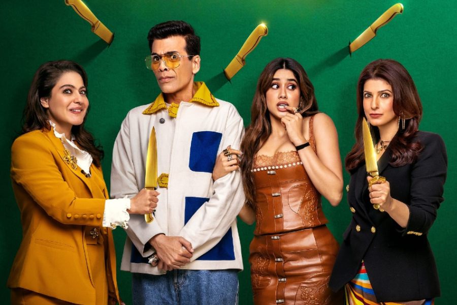 Poster of 'Two Much with Kajol and Twinkle Khanna'