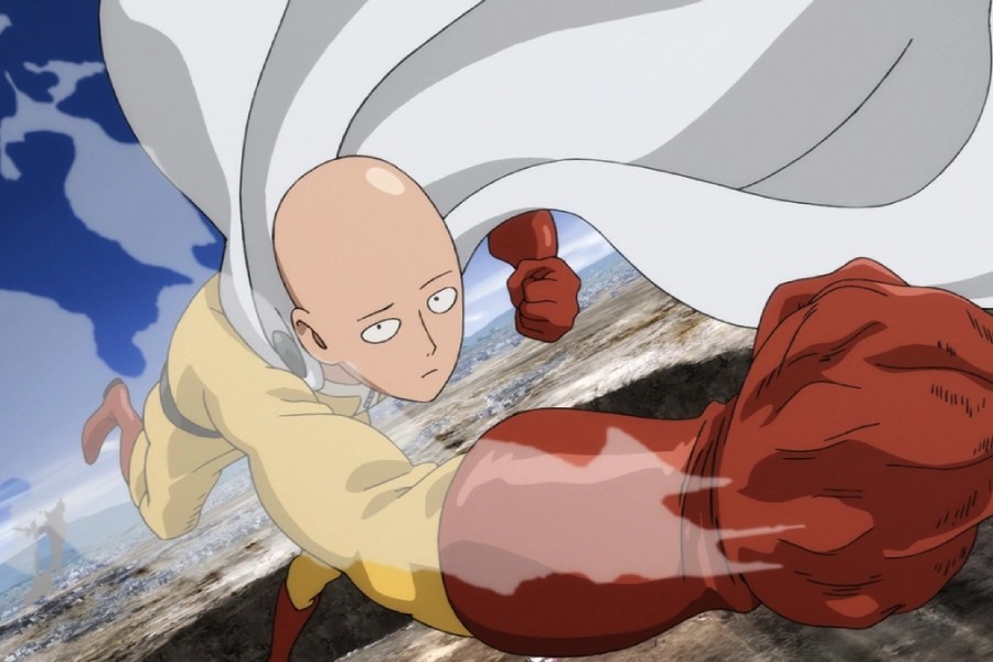A still from ‘One-Punch Man’