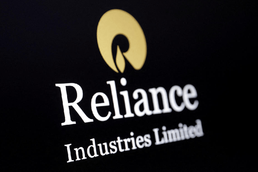 Reliance logo is seen in this illustration.