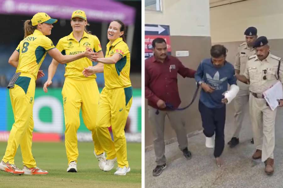 The players, in the city for the ICC Women’s Cricket World Cup, were allegedly inappropriately touched by a man on a motorcycle