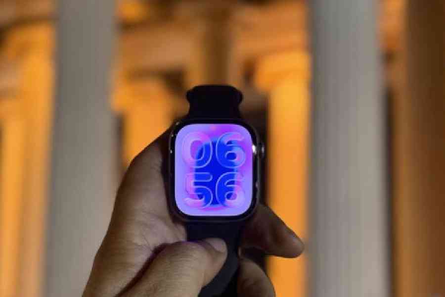 There are new watch faces to choose from
