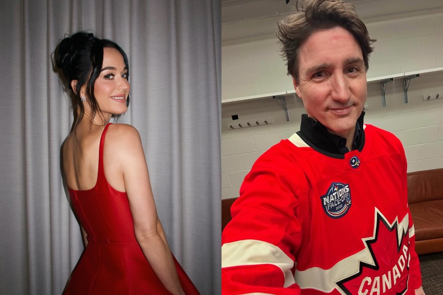 Katy Perry and Justin Trudeau