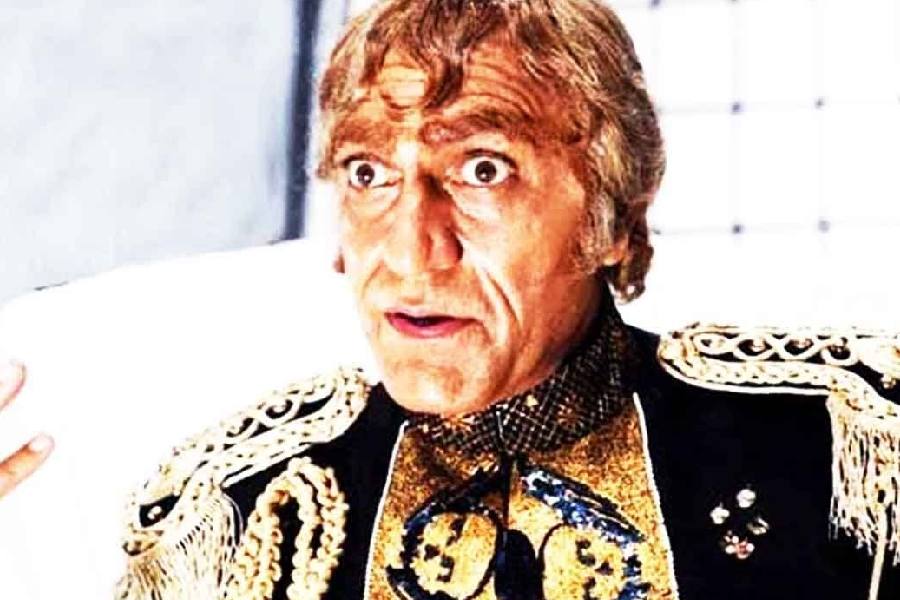 Amrish Puri as Mogambo in \\\'Mr. India\\\'