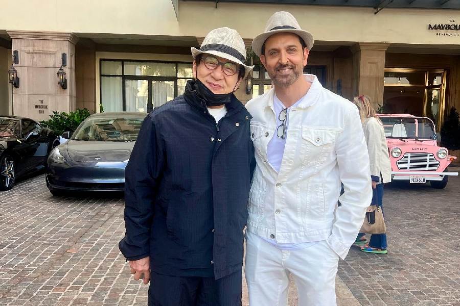 Jackie Chan, Hrithik Roshan