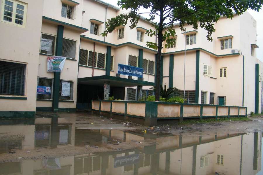 The Malda Medical College and Hospital.