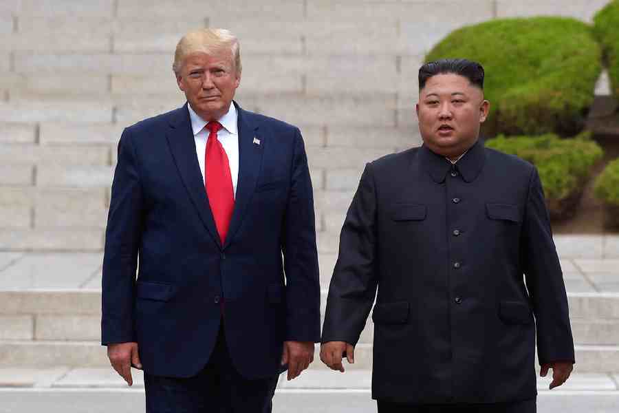 Donald Trump and Kim Jong-un