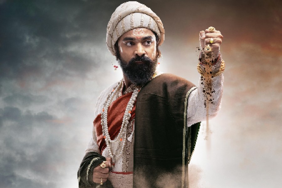 A poster of ‘Punha Shivaji Raje Bhosale’