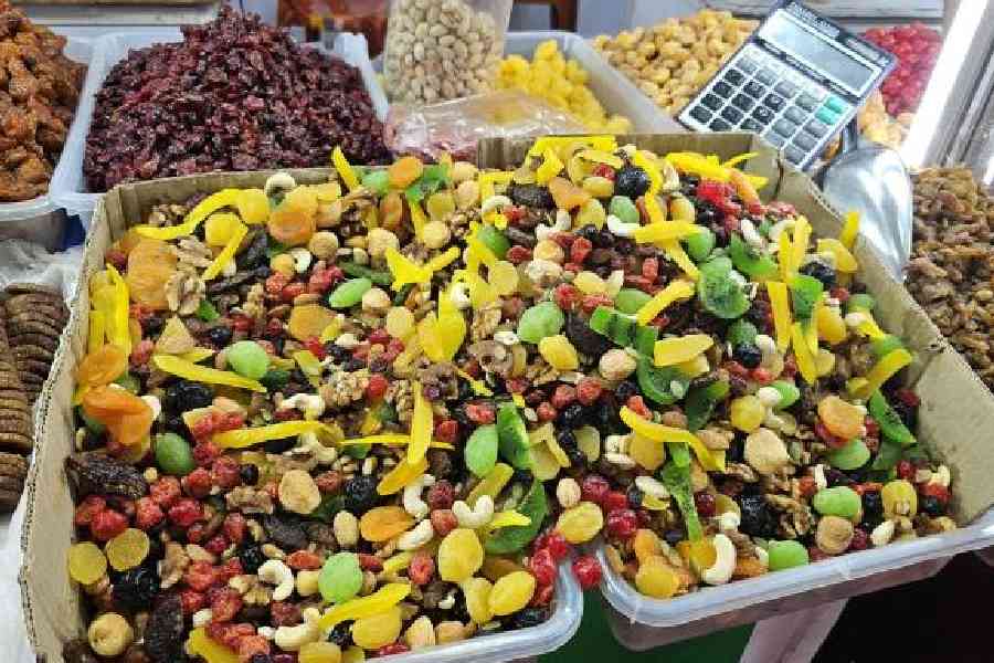 Afghan dry fruits mix