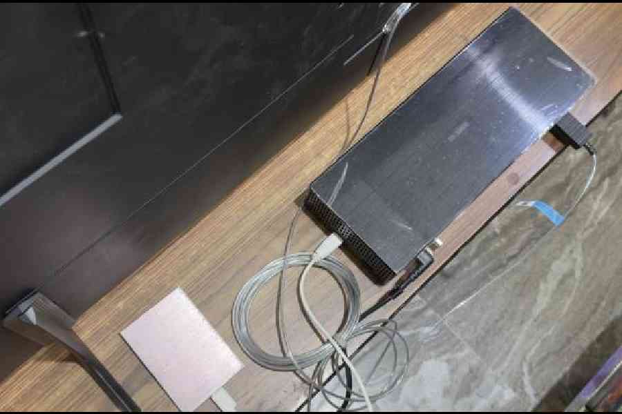 The One Connect Box allows you to connect your cable, satellite box, or video game system to The Frame. You can hide all the wires when you hang the TV on the wall