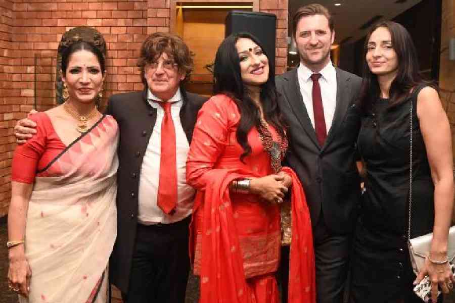 Richa Sharma, Didier Talpain, Rituparna Sengupta, Nicolas Facino and Iryna Vikyrchak