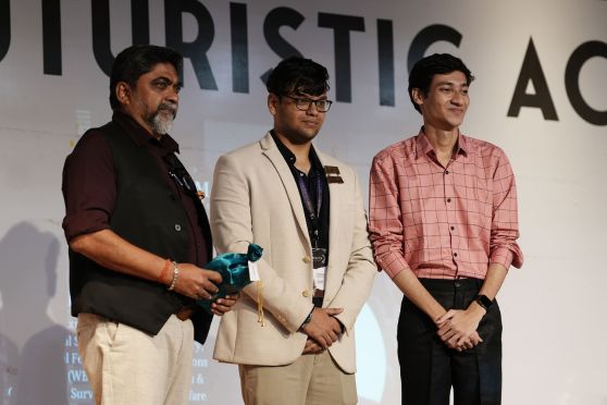 Dr. Rahul Verma with the Co-founders.