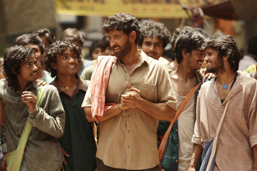 A still of Hrithik from the film.