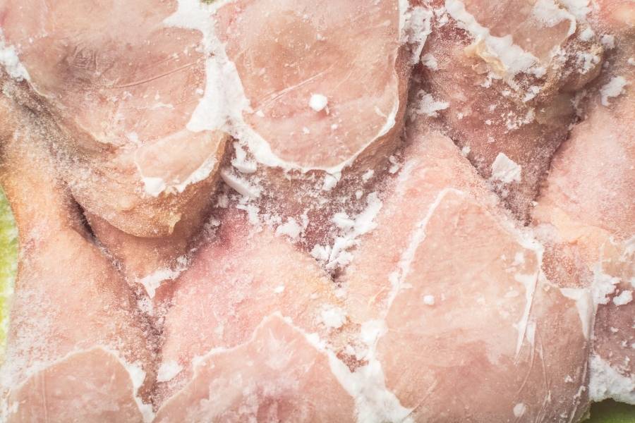 Frozen and processed meat often have high salt content to preserve shelf life
