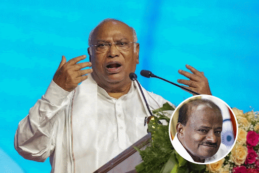 Congress president Mallikarjun Kharge