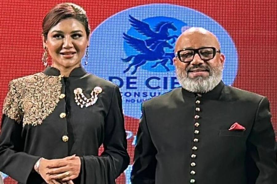 Ahsan with Abhishake De Sarkar